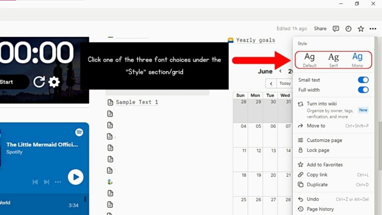 How to Change Font in Notion (Also Font Size) - 2025