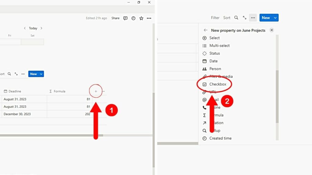 How to Add Checkbox to Notion Calendar or Table (2025)