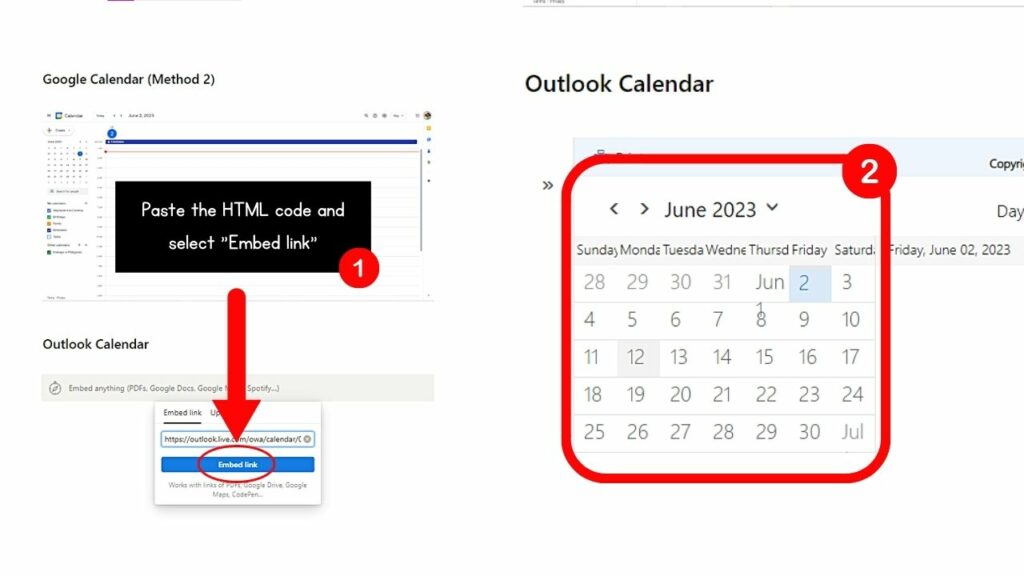 How to Add/Embed Calendar in Notion (2023)