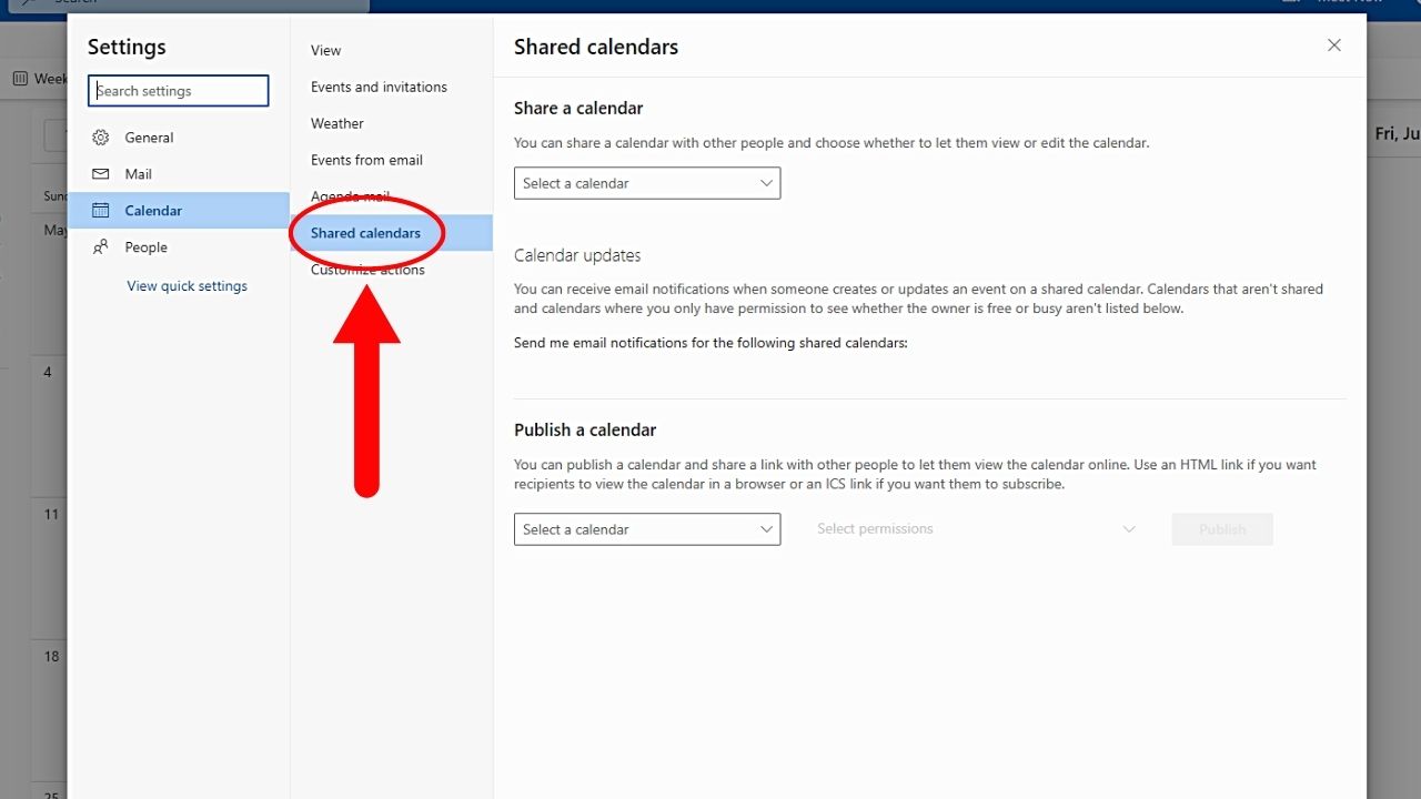 How to Add/Embed Outlook Calendar in Notion Step 4