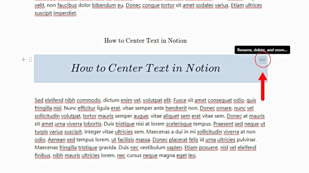 How To Center Text In Notion Step By Step Guide How To Center Text In Notion Step By Step Guide