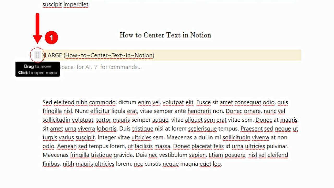 Change the Background of the Centered Text Step 5