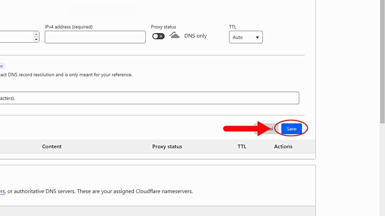 How to Host Free a Custom Domain in Notion (With Cloudflare) Step 6