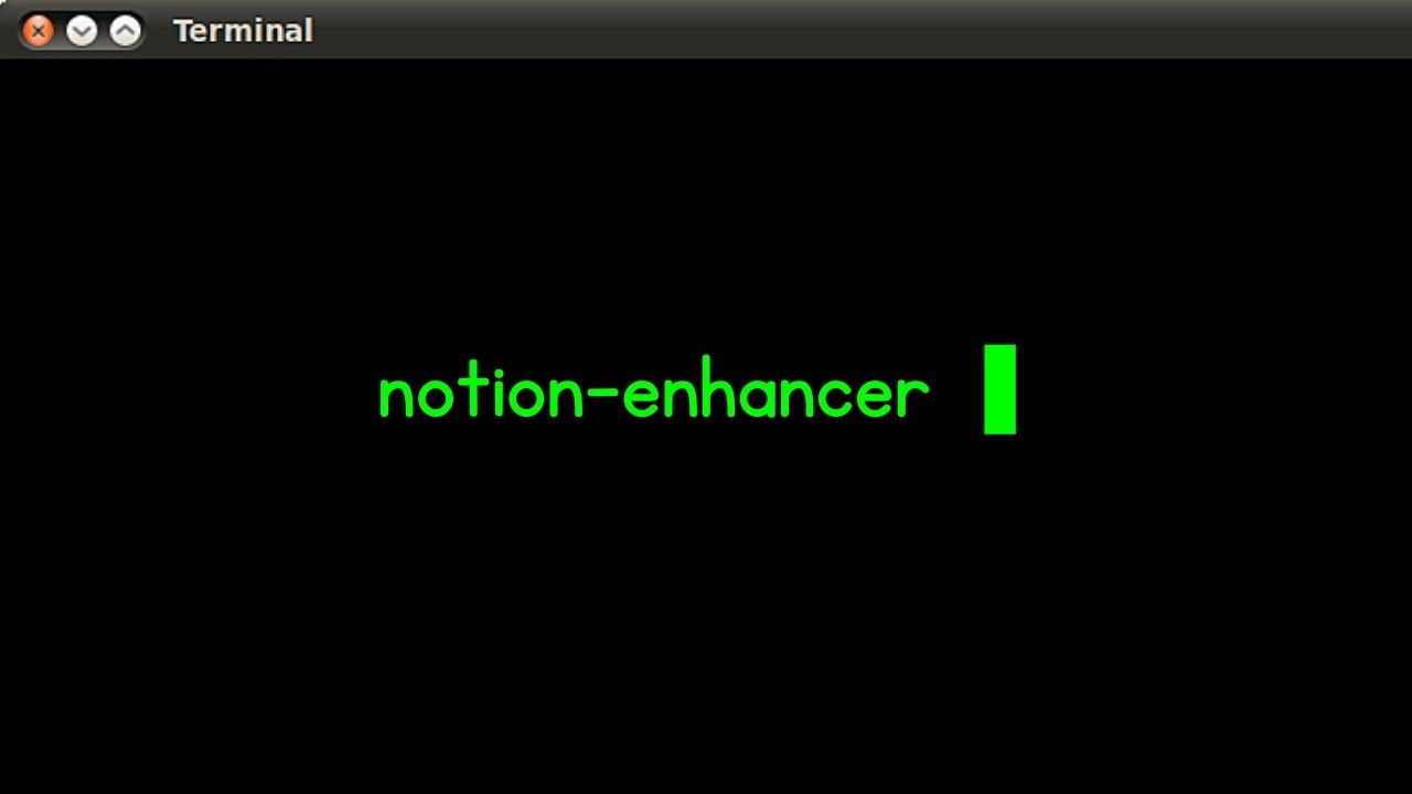 Installing Notion-Enhancer to Use Notion in Linux Step 3