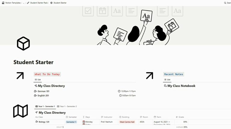 20 Free and Paid Notion Templates for Students (2025) 20 Free and Paid Notion Templates for Students (2025)