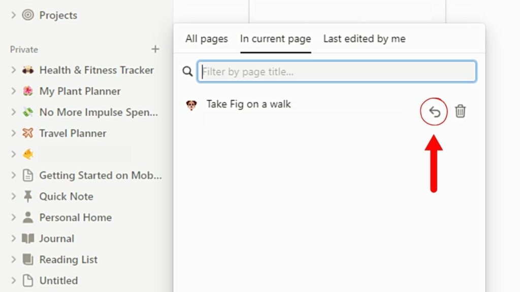 How To Undo In Notion Desktop Mobile How To Undo In Notion Desktop Mobile