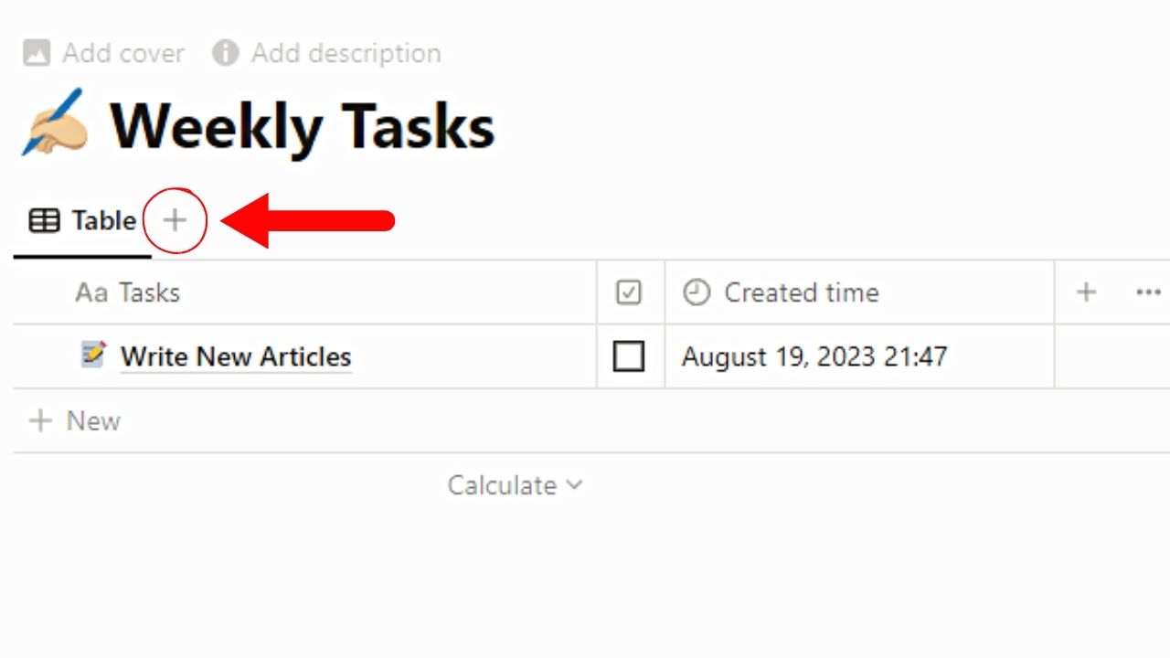 How to Add Notion Calendar Reminders Step 1