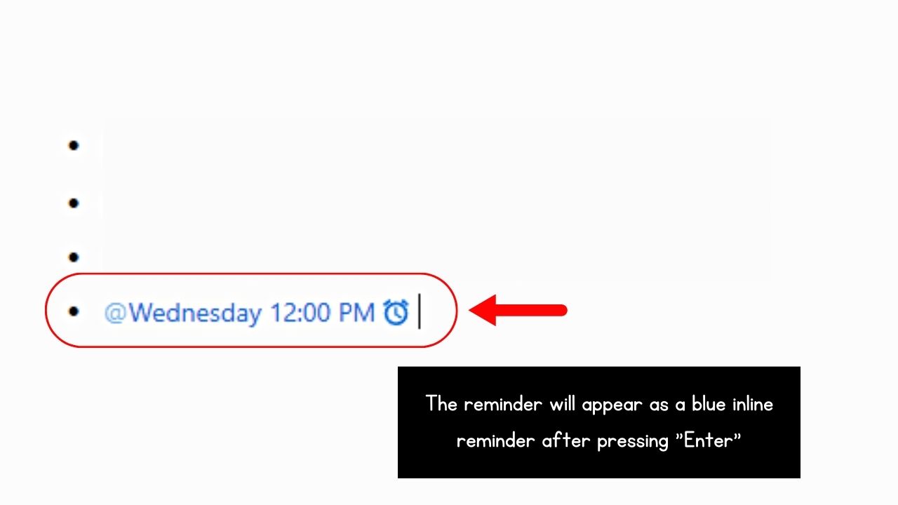 How to Add or Set Reminders Directly on a Notion Page Step 4