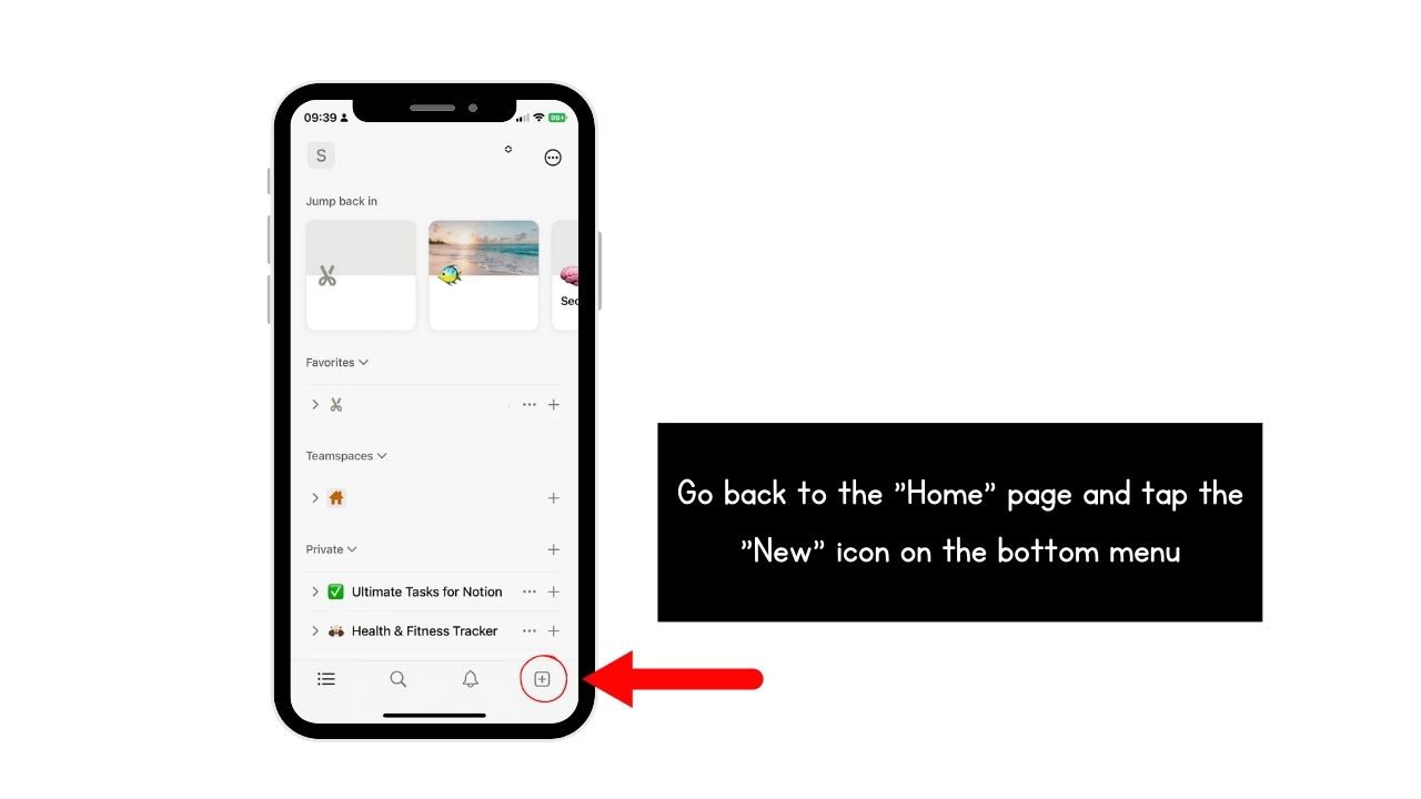 How to Duplicate Databases in Notion Mobile With Linking Step 3