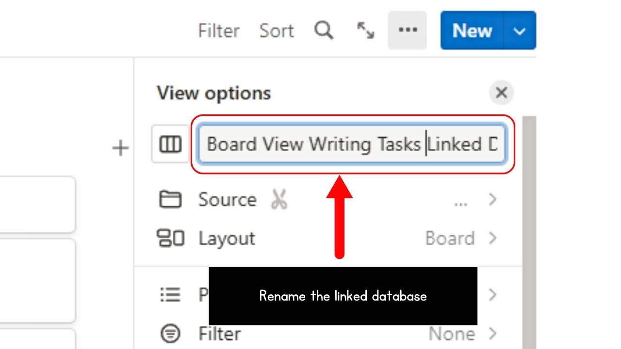 How to Link Databases in Notion (Desktop) Step 5