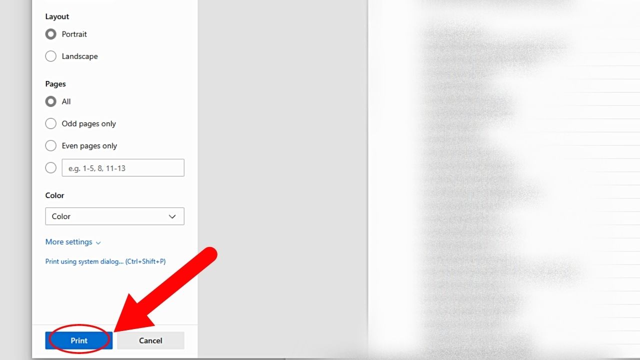 How to Print a Page in Notion by Exporting it as a PDF Step 7