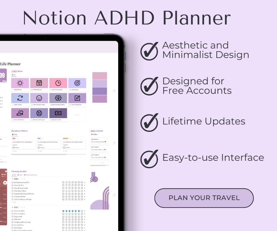 ADHD Notion Template