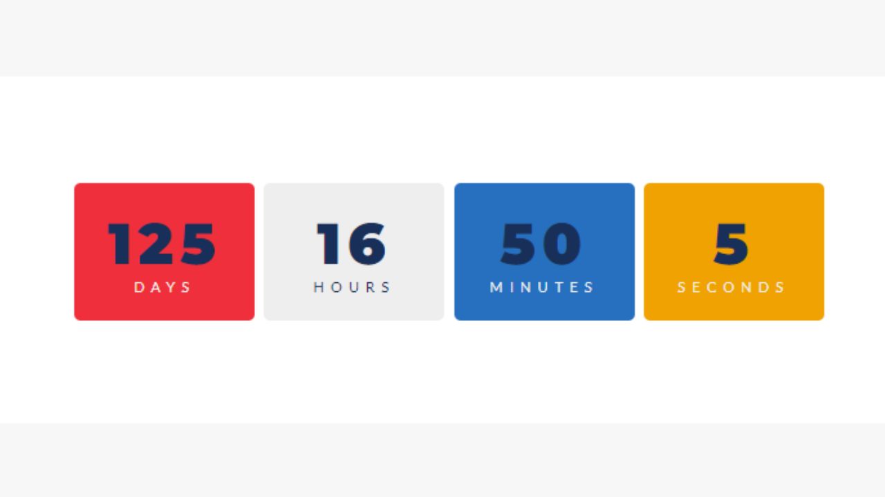 Simple Countdown Best and Free Notion Widgets