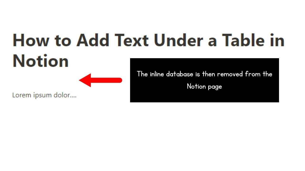 How to Delete Database in Notion Step 2