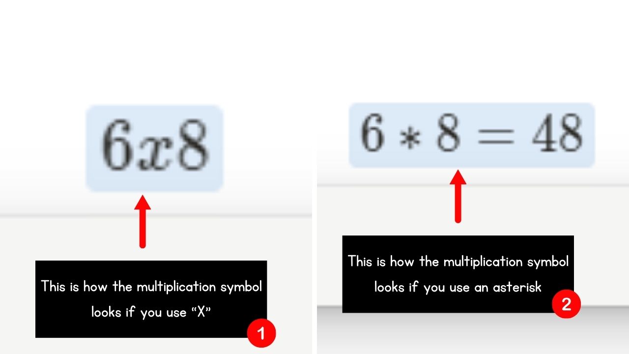 Notion Math Equations (Symbols) aka Notion Multiline Equation Using of X or Asterisk Symbol as Multiplication Symbol