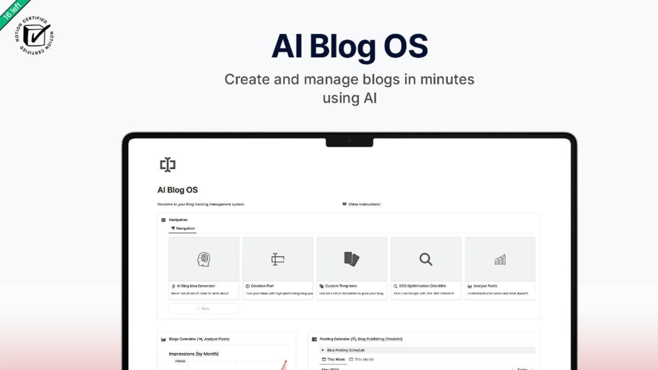 Atul’s Notion AI Blog OS Paid Notion Templates for Bloggers