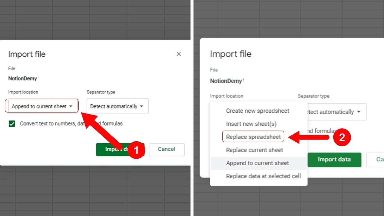 How to Export Notion Table to Excel or Google Sheets Step 13