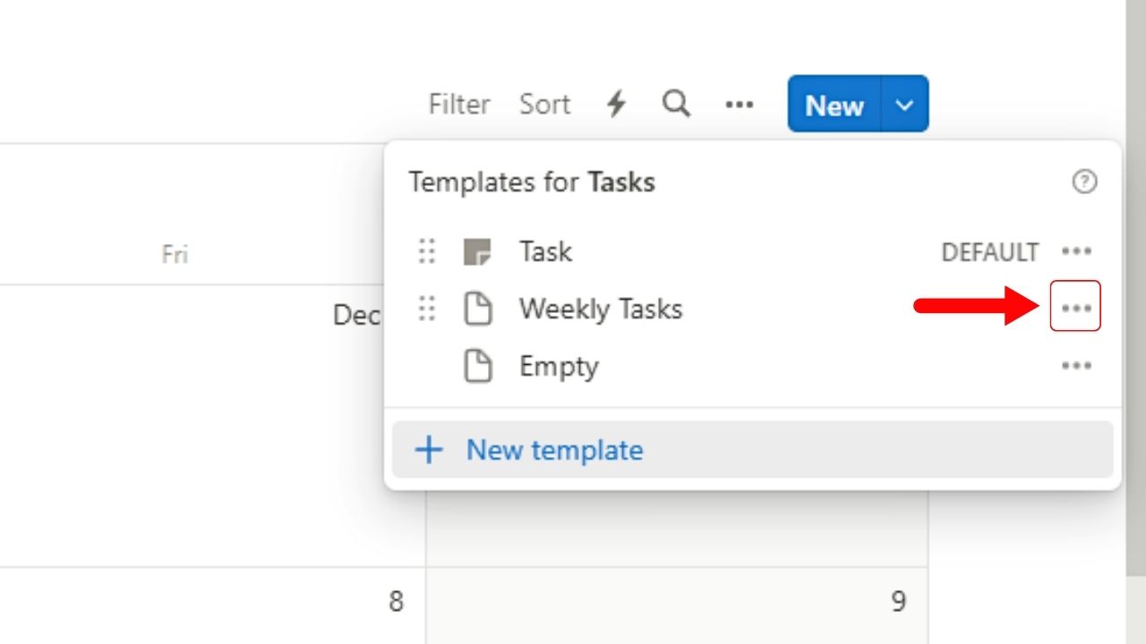 How to Add Recurring Events and Tasks to Notion Calendar Step 8