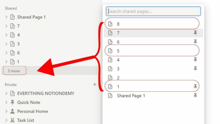 How to Hide Pages and Subpages in Notion