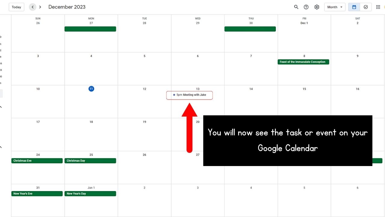 Synchronize Notion with Google Calendar Using Make Step 14