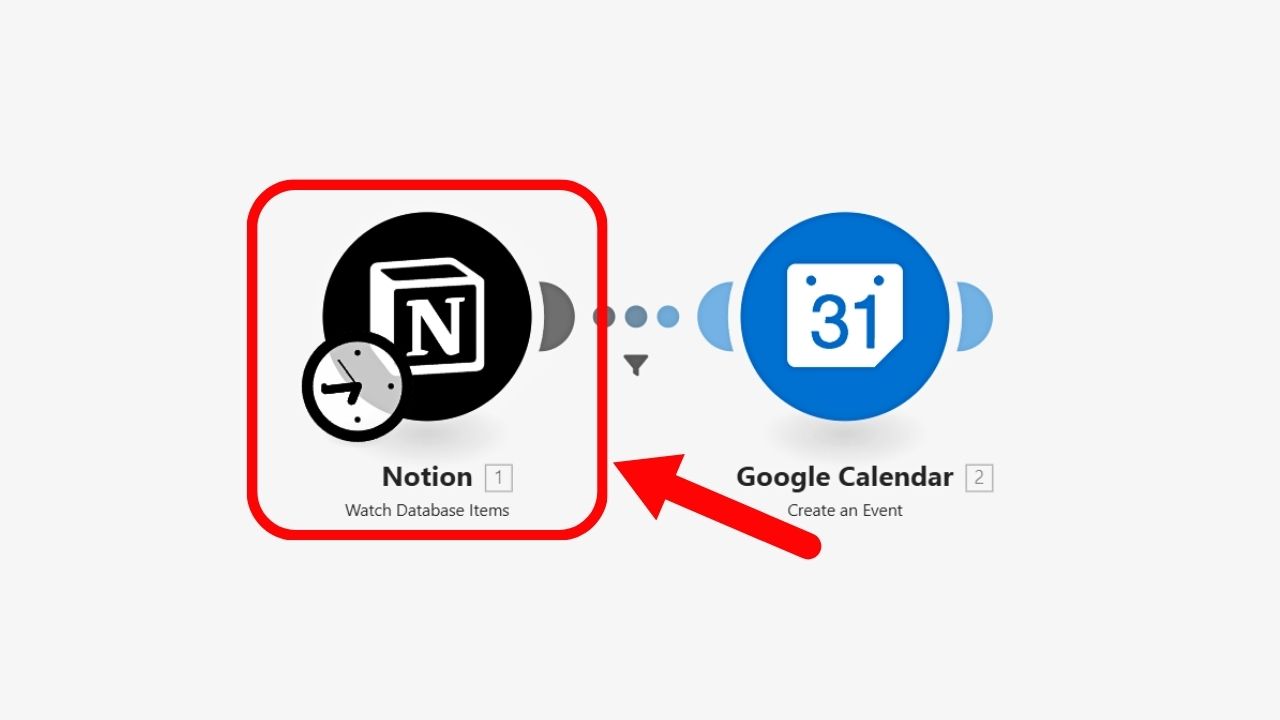 Synchronize Notion with Google Calendar Using Make Step 4