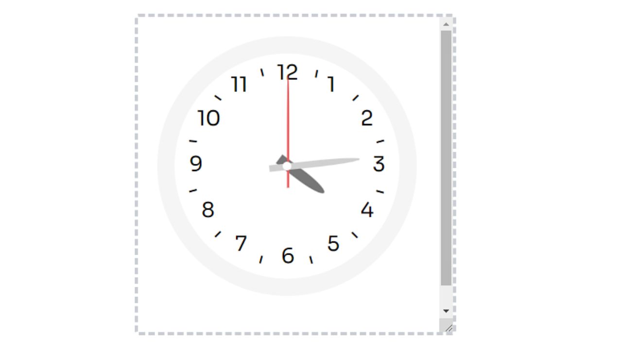 Widgetbox’s Analog Clock Widget Free Notion Clock Widgets