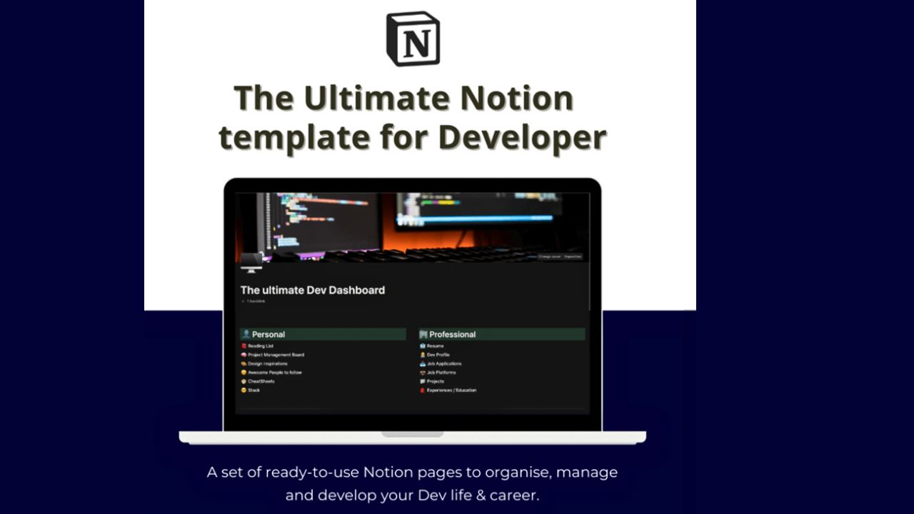 AlexDev’s The ultimate Developer Template Paid Notion Coding Templates