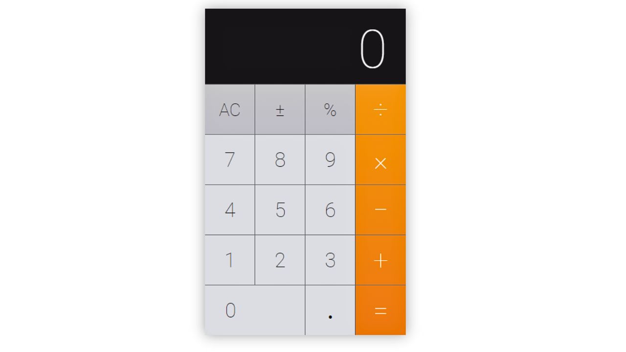 Codepen Calculator by Michael Jackson Notion Calculator Widgets