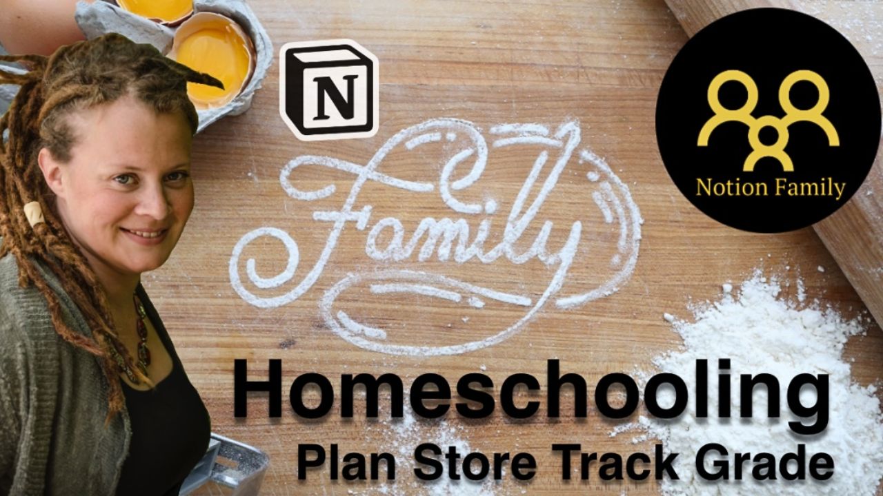 Homeschooling by Notion Family Paid Notion Templates for Teachers