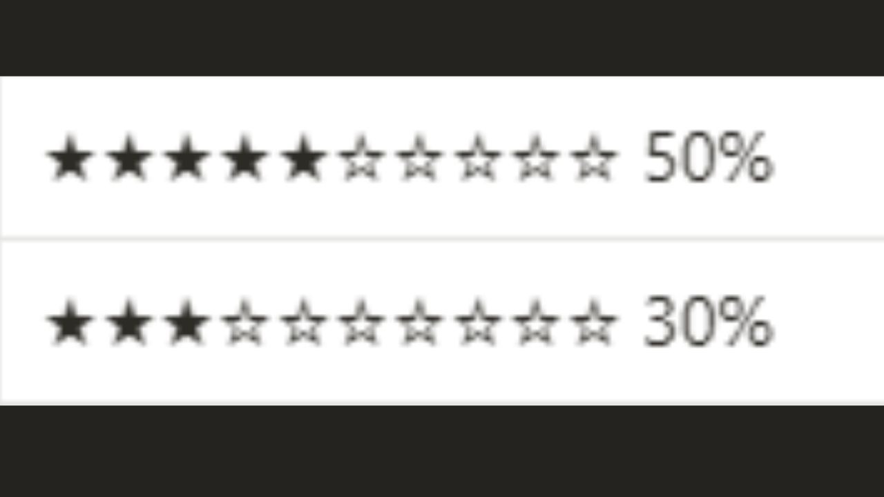 Solid Star Progress Bar in Notion